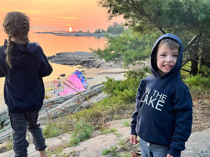 Sunsets On The Lake Kids Hoodie